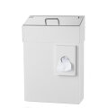 MediQo-line Hygiene-Abfallbehälter + Hygienebeutelhalter 10 Liter weiß - artikel 8255