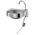 Waschtisch GENOU m. Kniebet. wandh. Hl. D 22 mm re Edst. 1.4301 sat