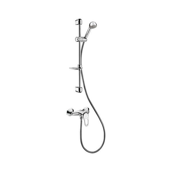 Duschsystem mit Armatur 2239EP, S-Anschlüsse STOP/CHECK