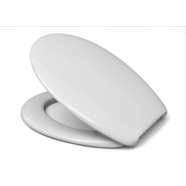 Duroplast WC Sitz mit Edelstahlscharnieren