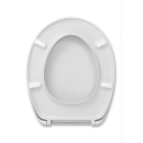 Duroplast WC Sitz mit Edelstahlscharnieren