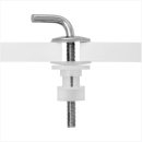 Duroplast WC Sitz mit Edelstahlscharnieren