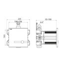 DELABIE TEMPOMATIC WC 3/4" für Druckspüler...