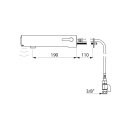 DELABIE Mischbatterie TEMPOMATIC MIX4 Waschtisch G3/8...