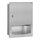 DELABIE Papierhandtuchspender Unterputz Edelstahl 1.4301...