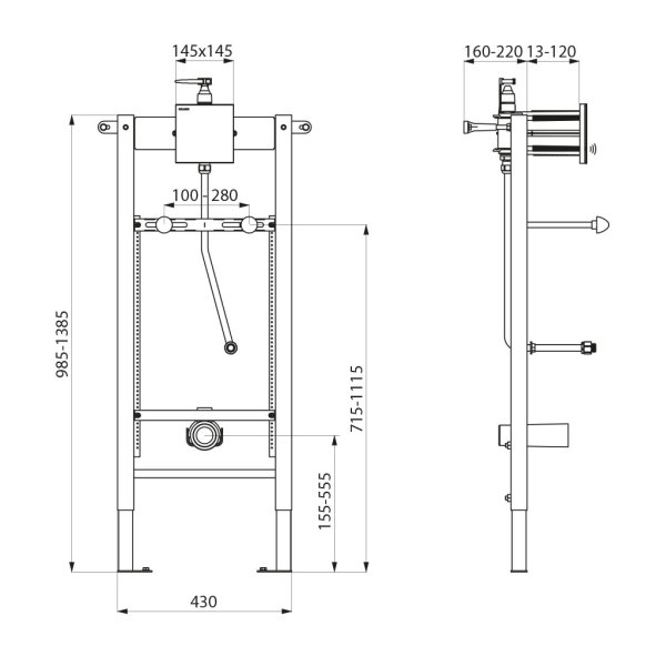 TEMPOFIX 3 Inst.Sys.UR elektr.Batt. od.Selbstschl G1/2 Set1/2