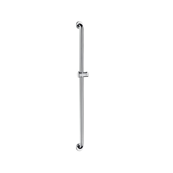 DELABIE Brausestange mit Schieber Durchmesser 32 mm Höhe 1150 mm Edelstahl hochglanzpoliert
