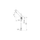 DELABIE Selbstschluss-Mischbatterie TEMPOSOFT MIX 2...