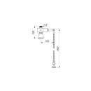 Dusch-Selbstschluss-Ventil TEMPOSTOP G1/2B Kettenbet&auml;tigung 15 Sekunden, mit GYM