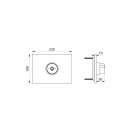 DU-Selbstschl.Vent. TEMPOSTOP Unterputz dicht Set 2/2 (f....