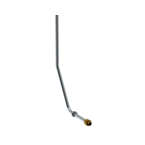 DELABIE Unterputz Spülrohr + Anschluss G1/2 für Urinal mit Flexibler Schlauch