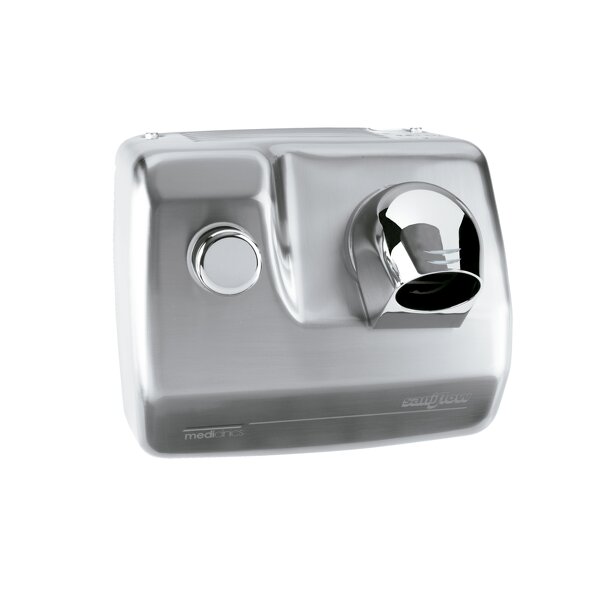 Haartrockner Edelstahl Optik